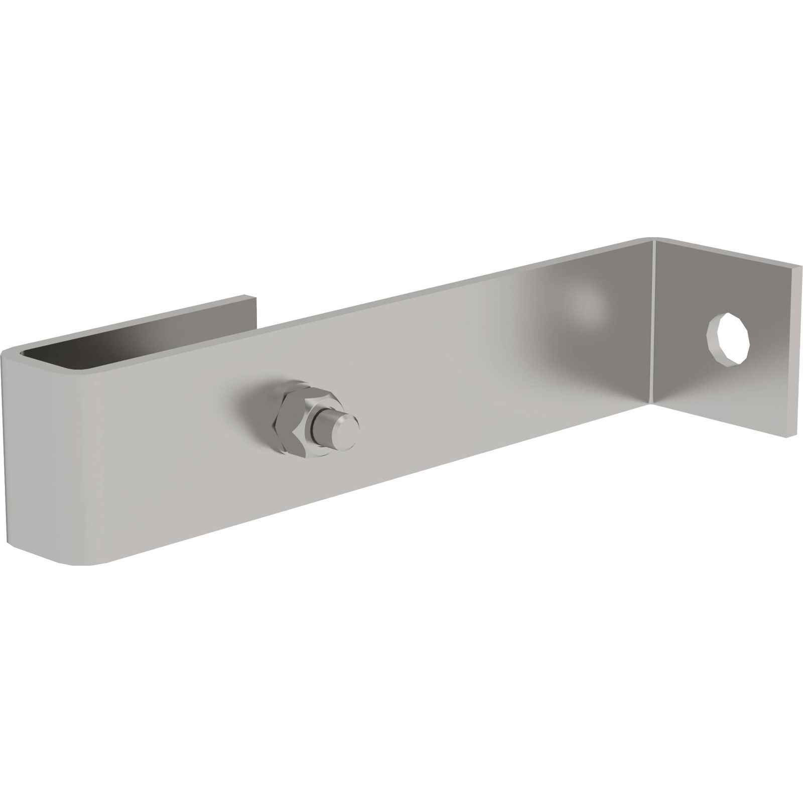 Günzburger Steigtechnik Wandhalter Edelstahl starr 150 mm für Schachtleitern - 062018