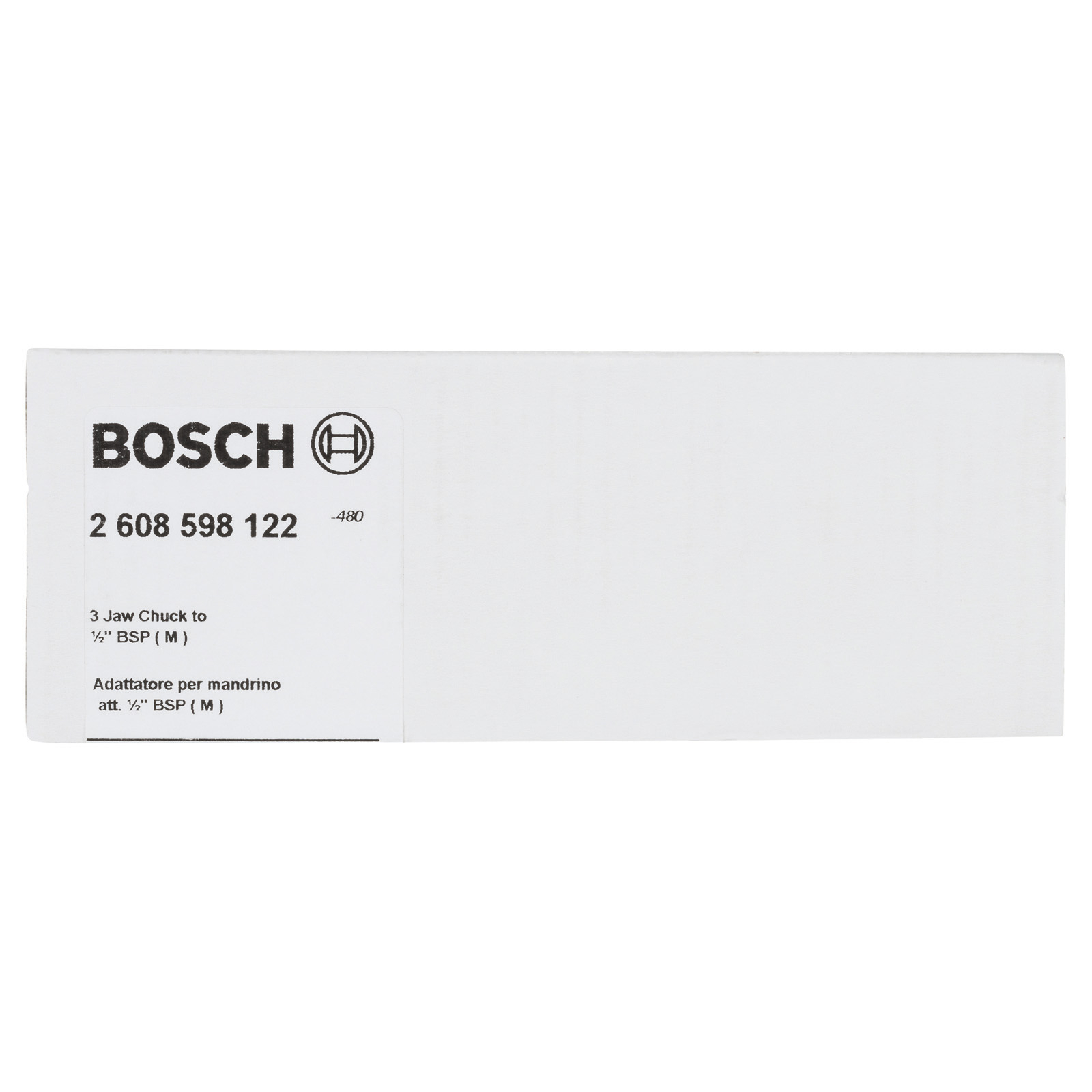 Bosch Adapter für Diamantbohrkronen Maschinenseite 6-Kant Kronenseite G 1/2" 88 mm - 2608598122