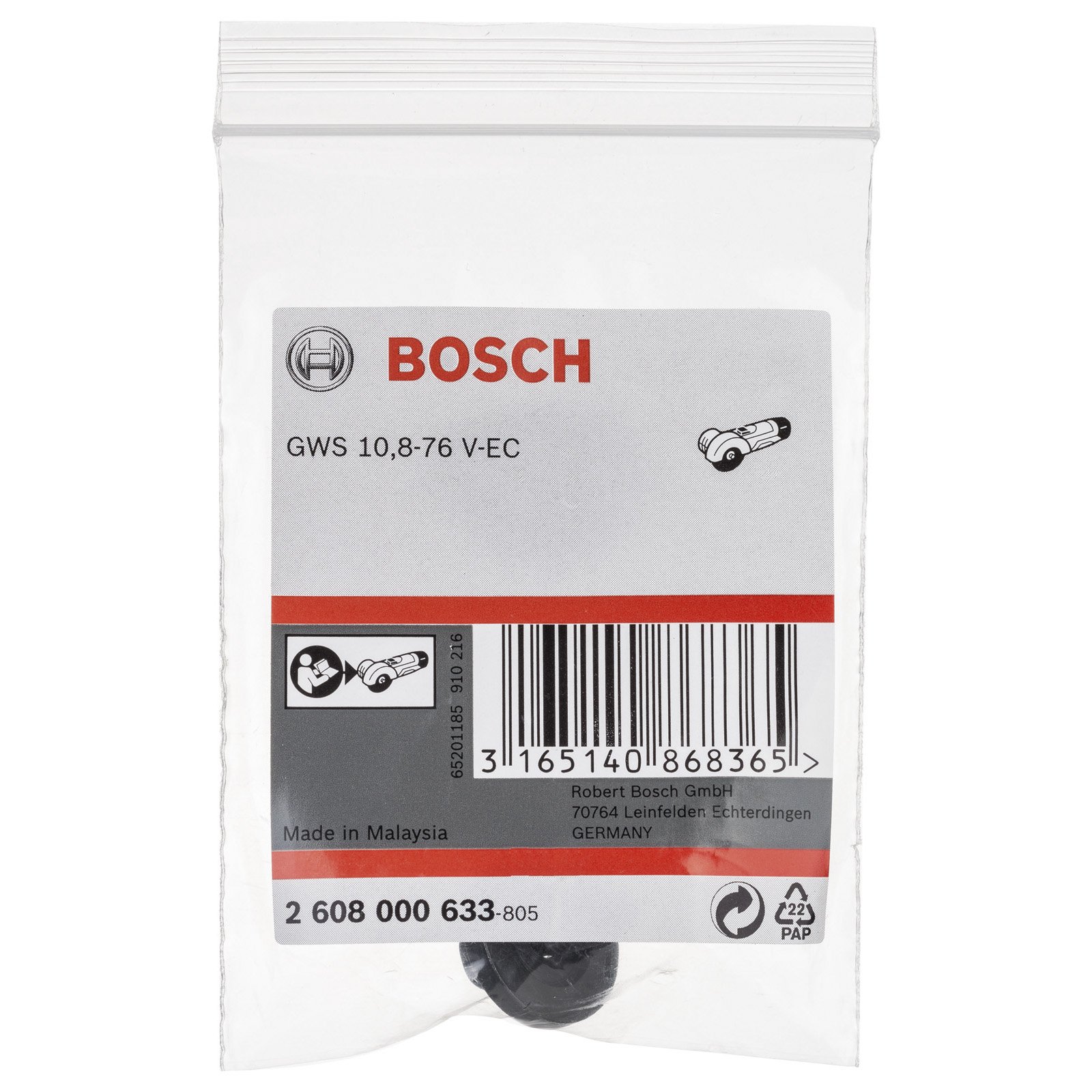 Bosch Spannzange 76 mm für GWS 12V-76 - 2608000633