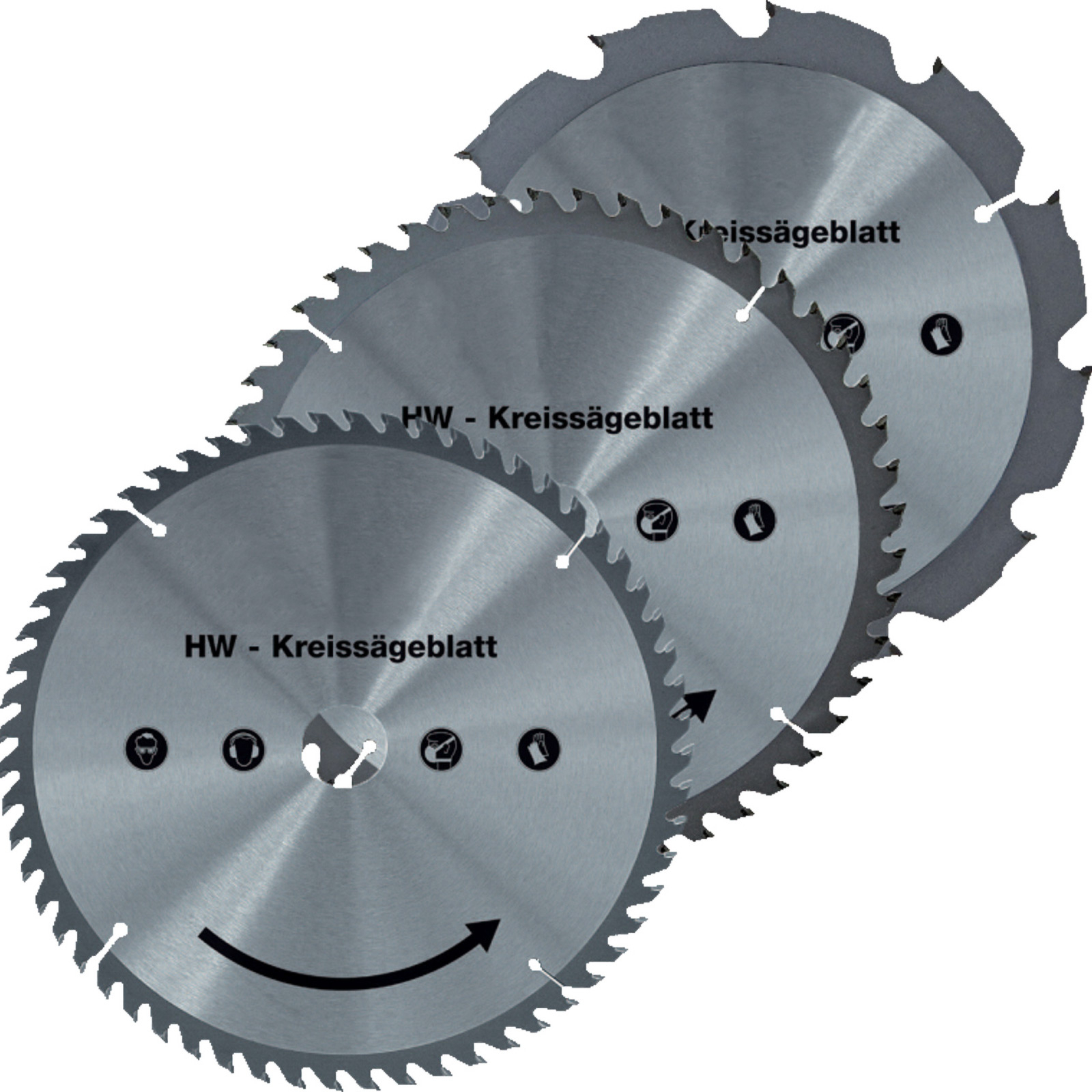 Walter Hartmetall Sägeblatt-Set 160 mm - 630121