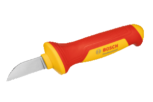 Bosch Isoliermesser für präzise Schneidarbeiten im Elektrohandwerk