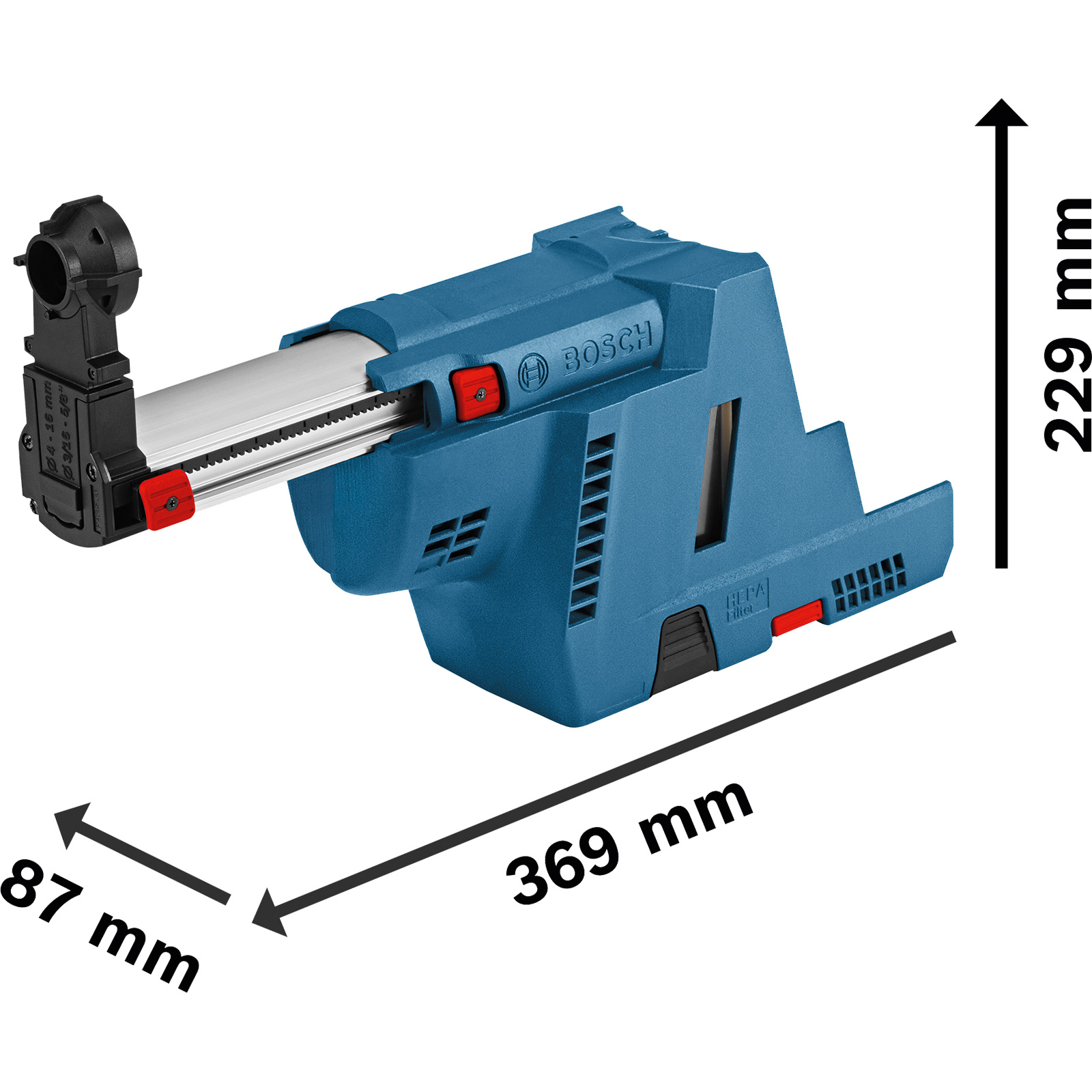 Bosch Absaugvorrichtung GDE 18V-16 für GBH 18V-26 - 1600A0051M