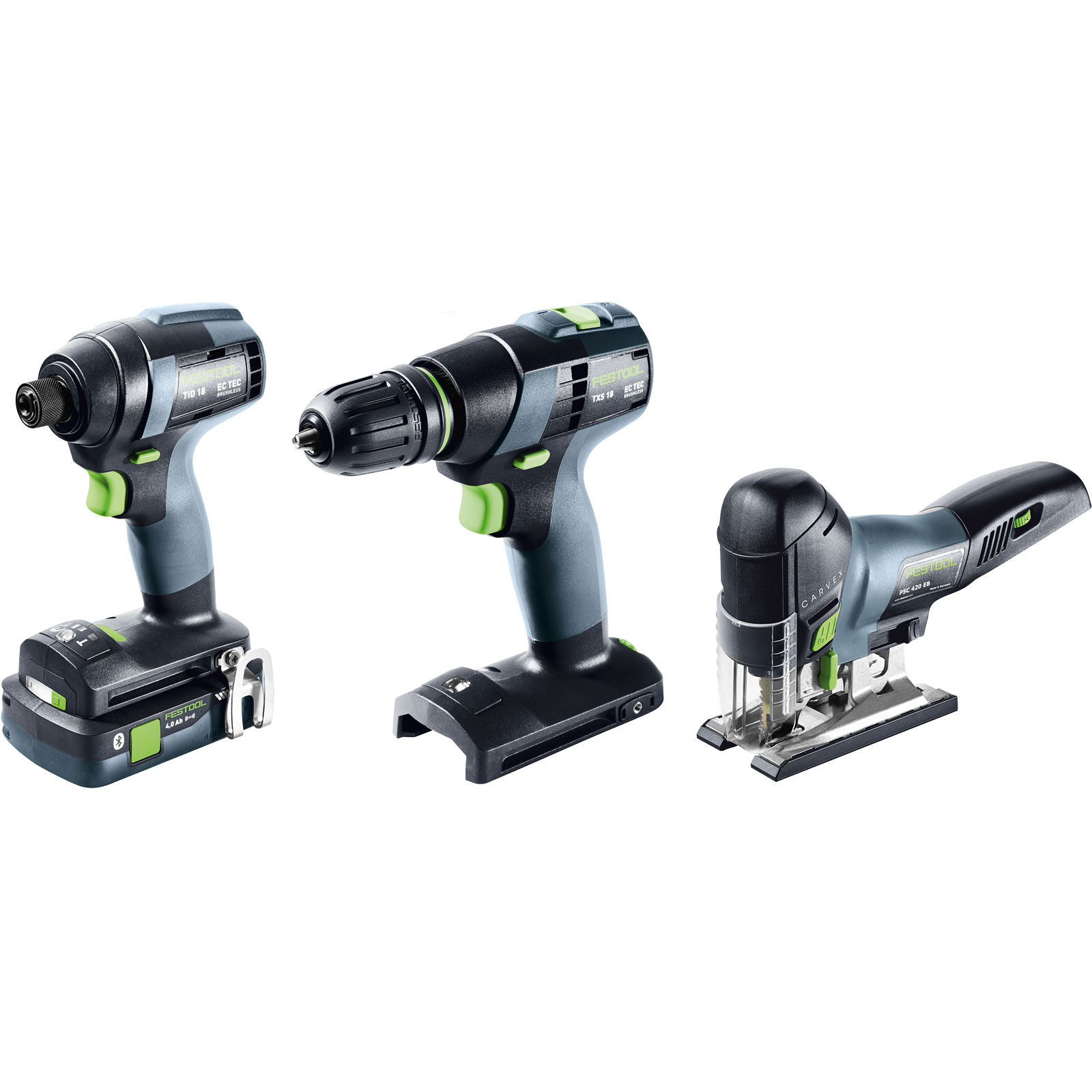 Festool Akku-Combo-Set Montage TID 18/TXS 18/PSC 420/TB 137 - 578026