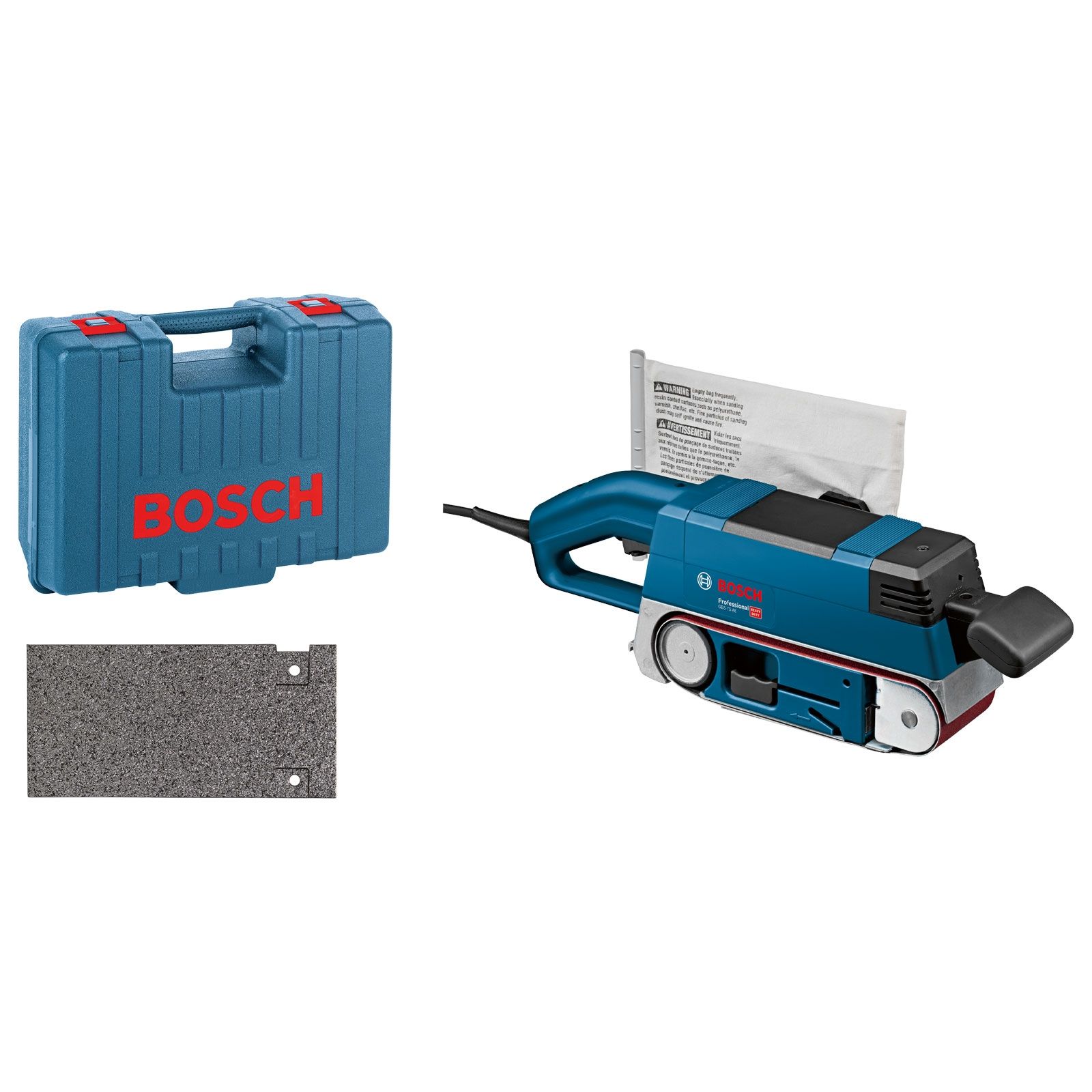 Bosch Bandschleifer GBS 75 AE 750 W im Koffer - 0601274707