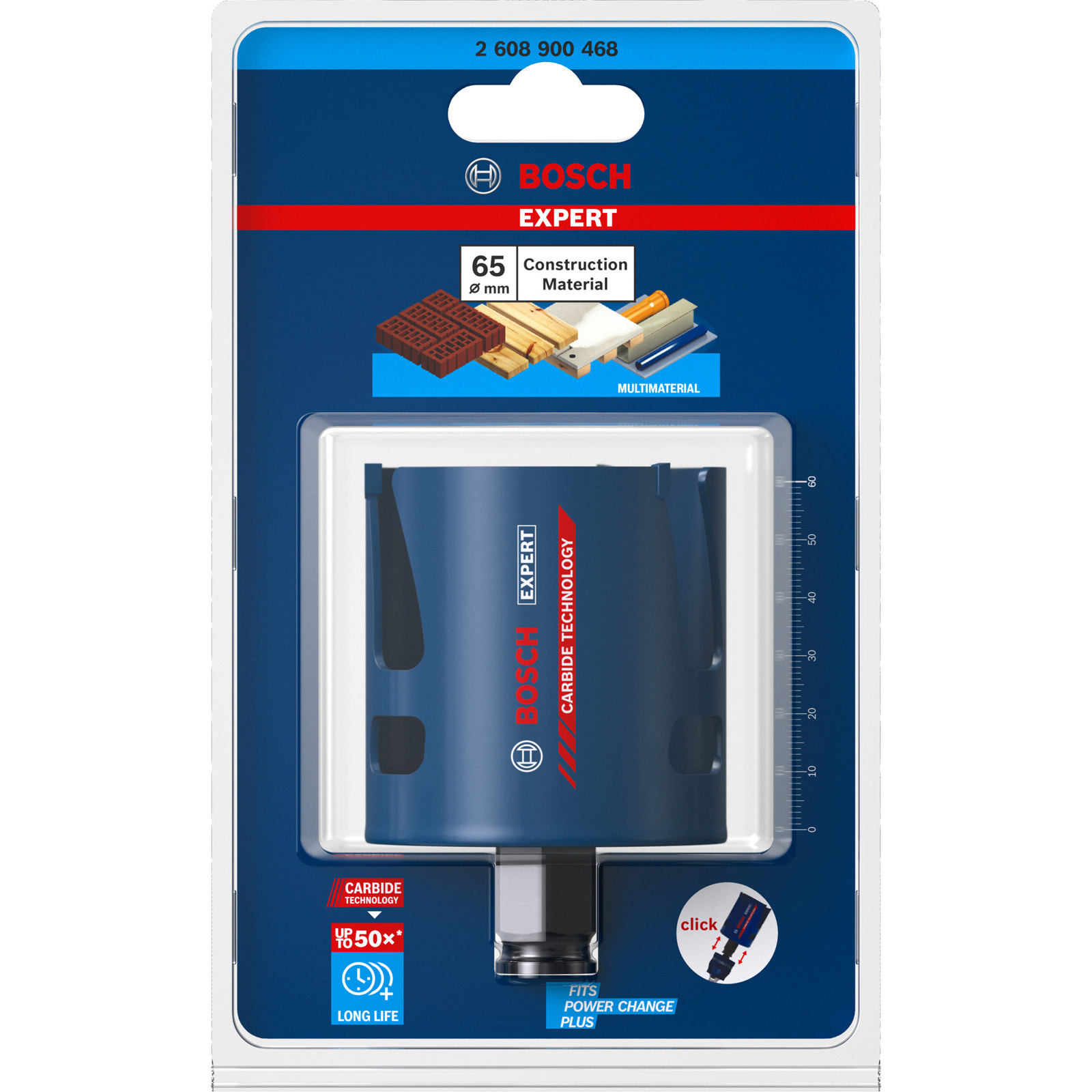 Bosch Expert Construction Material Lochsäge 65 x 60 mm - 2608900468