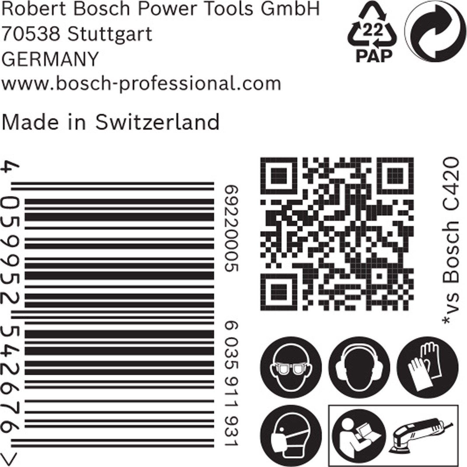 Bosch 50x Expert C470 Schleifpapier für Deltaschleifer 93 mm G 100 - 2608900929