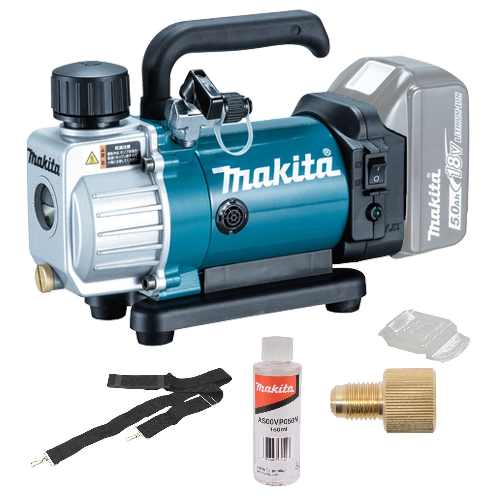 Makita DVP180Z Akku-Vakuumpumpe 18 V Solo