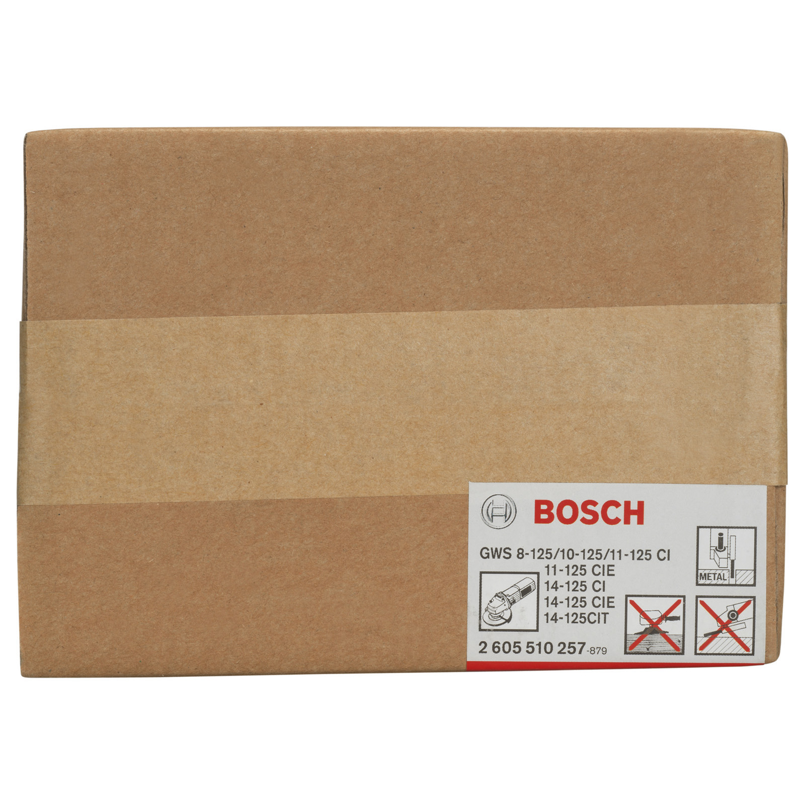 Bosch Schutzhaube mit Deckblech, 125 mm, passend zu GWS 8 - GWS 14 - 2605510257