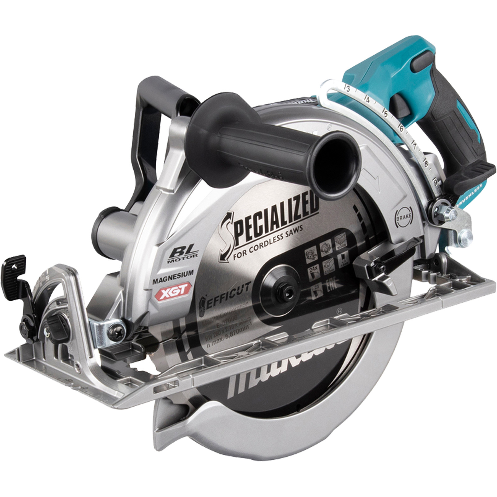 Makita RS002GZ Akku-Handkreissäge 95 mm 40 V max. Ø 260 mm Solo