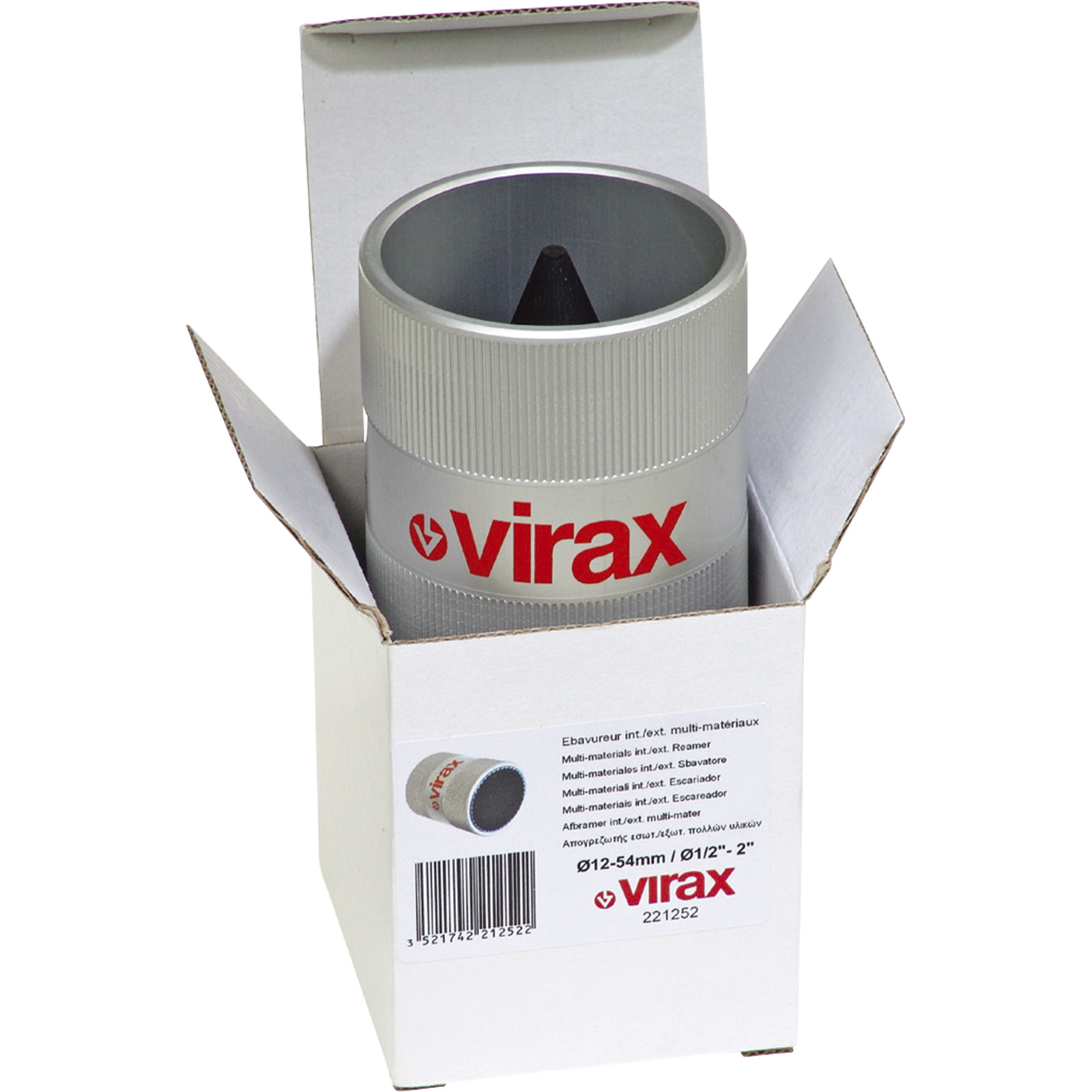 VIRAX Entgrater Aluminium Innen/Aussen Mehrere Materialen 56 mm - 221252