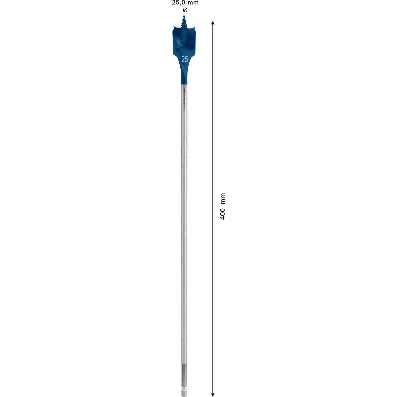 Bosch Expert SelfCut Speed Flachfräsbohrer 25 x 400 mm - 2608900350