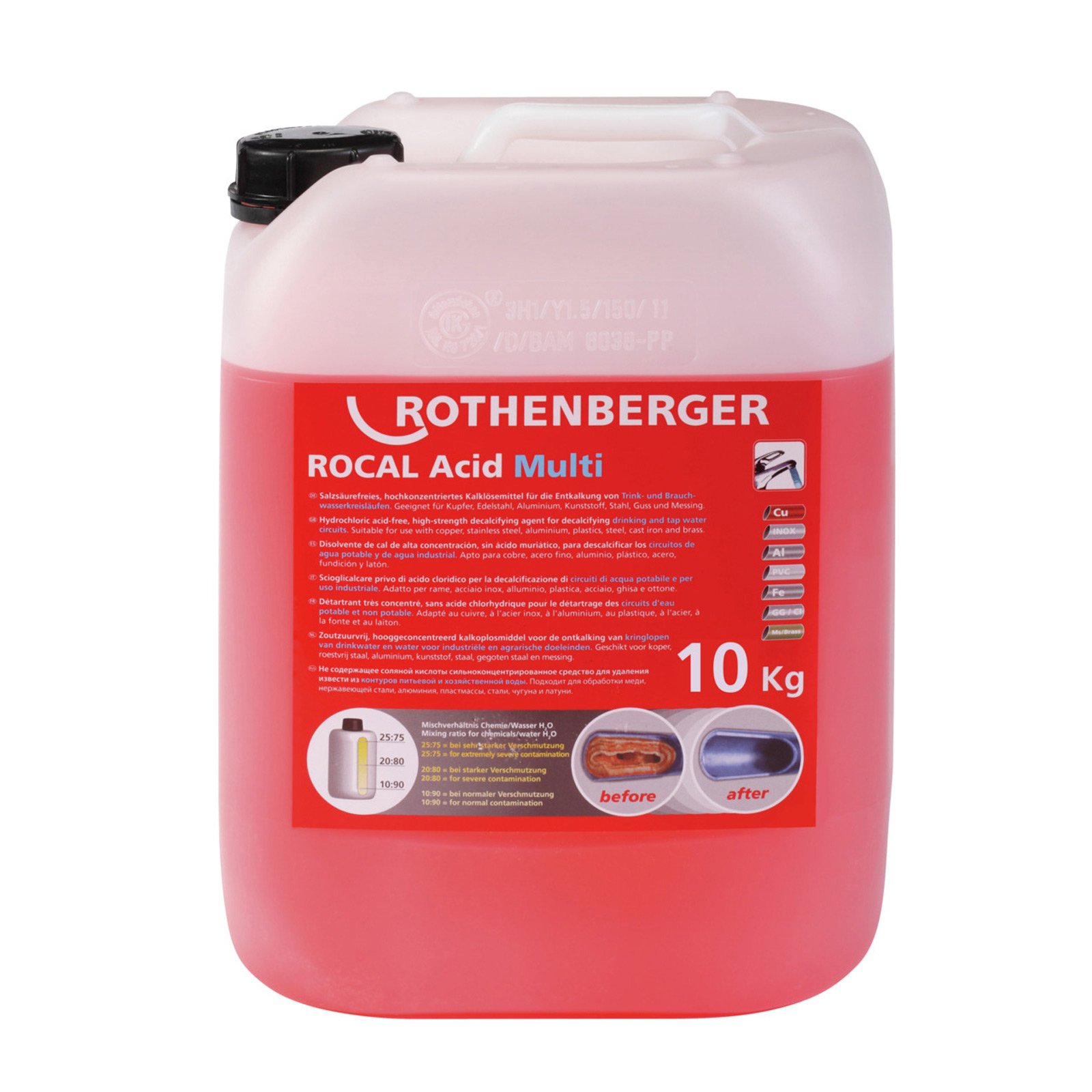 ROTHENBERGER ROCAL Acid Multi, 10kg - 1500000116