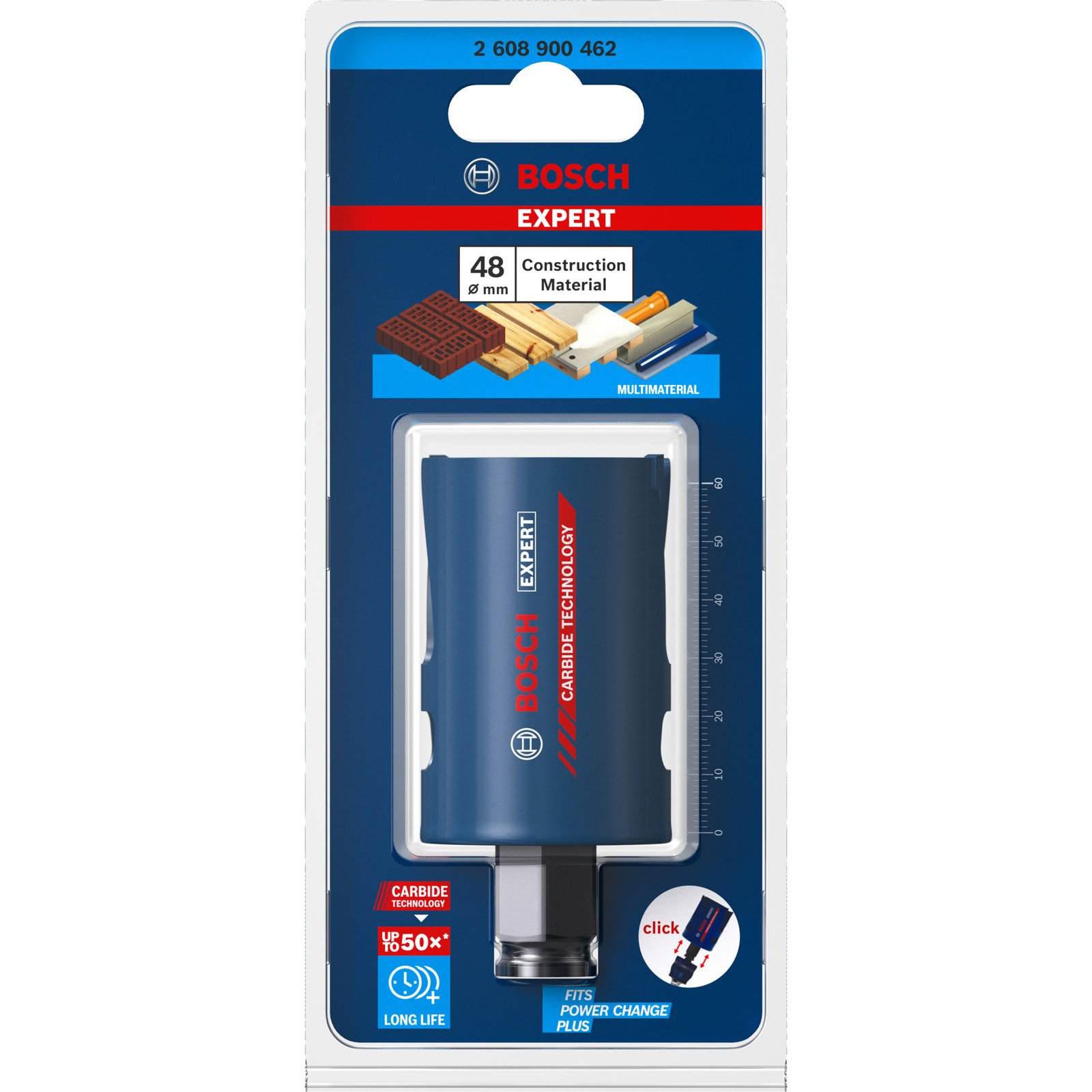 Bosch Expert Construction Material Lochsäge 48 x 60 mm - 2608900462