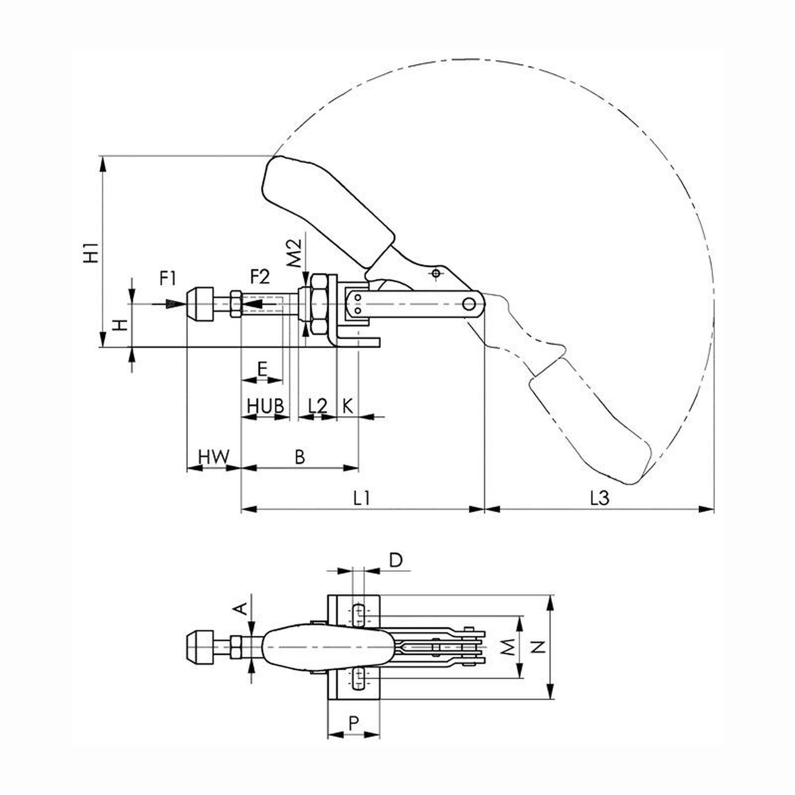 AMF Schubstangenspanner Nr. 6841 Größe 2 - 94128