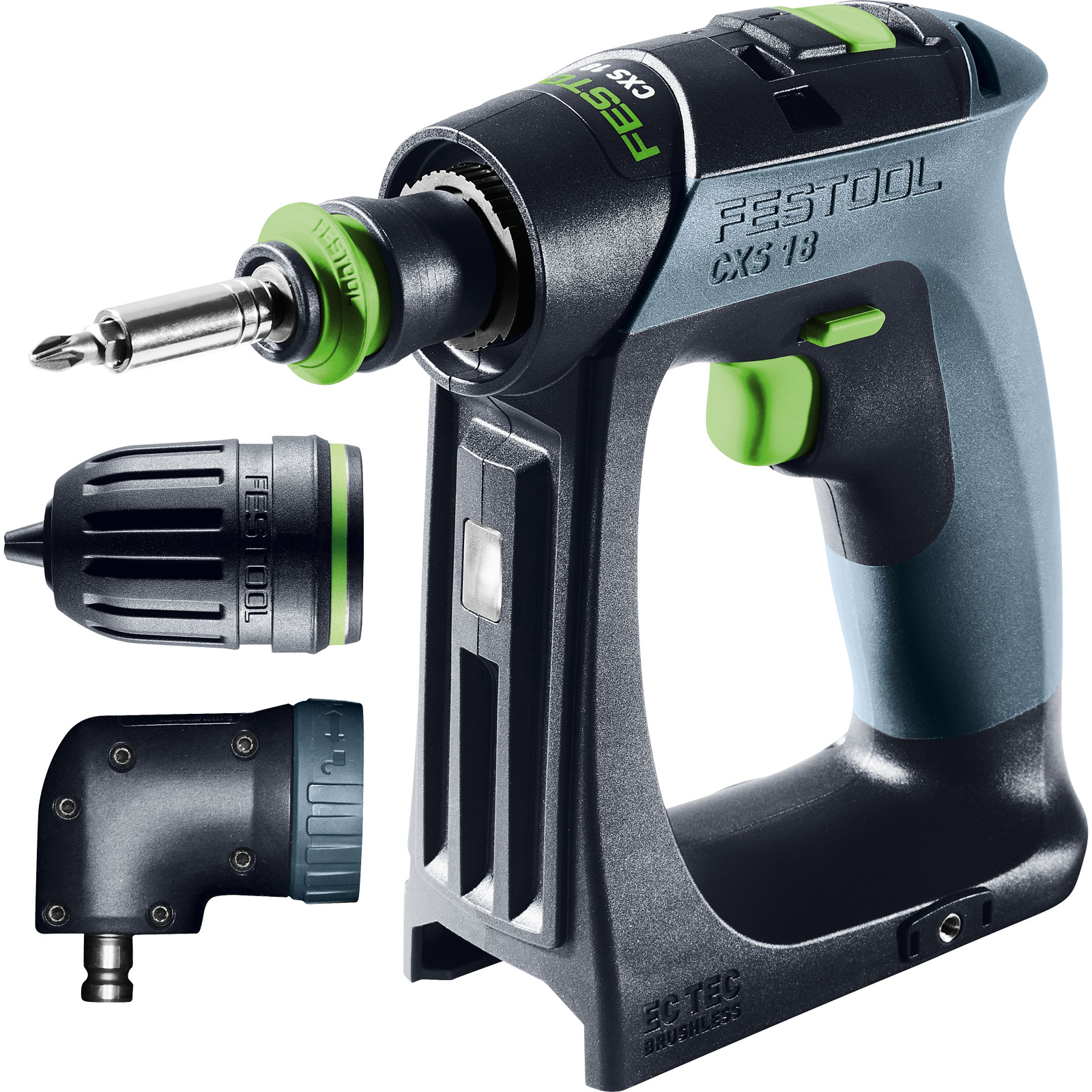 Festool Akku-Bohrschrauber CXS 18-Basic-Set im Systainer - 577333