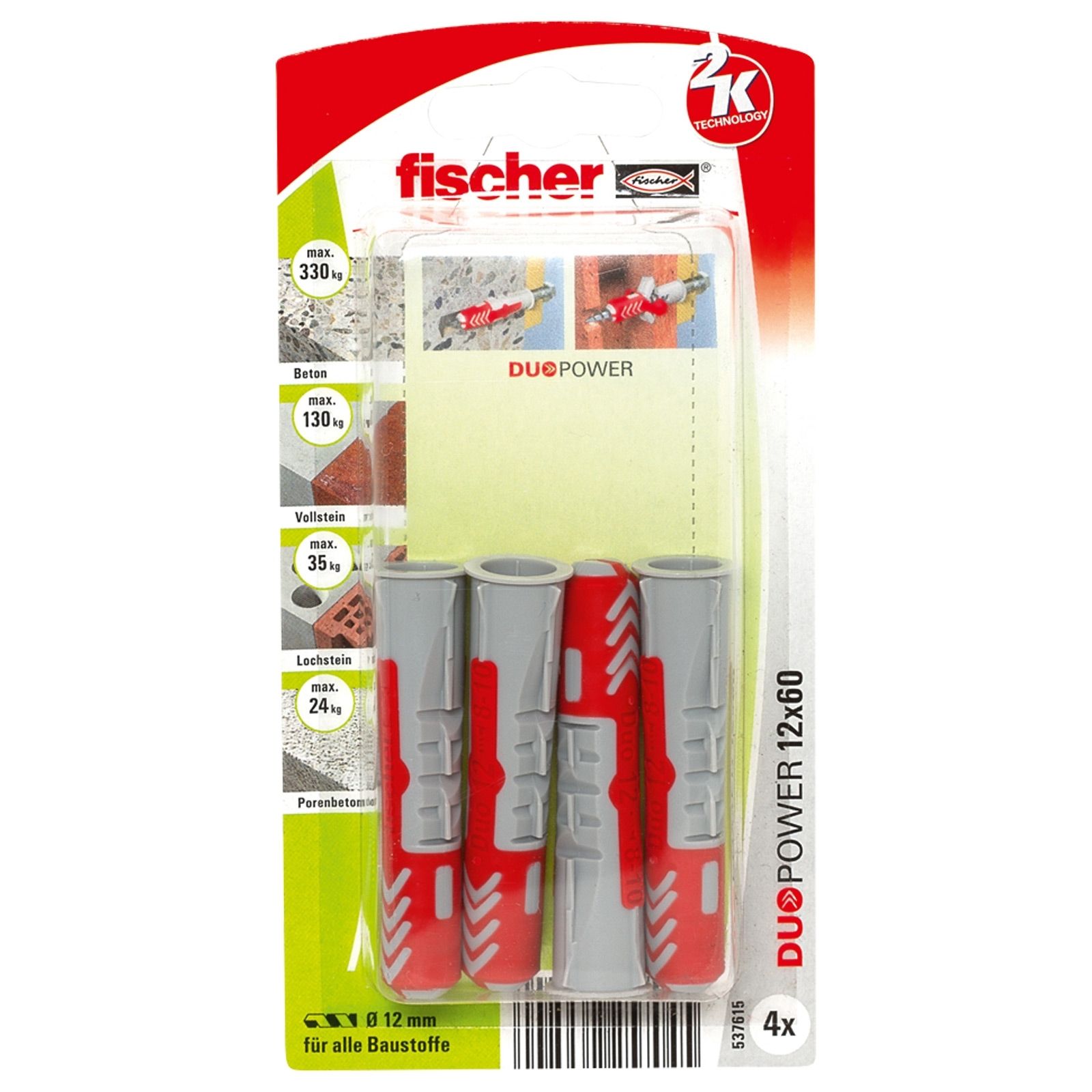 Fischer 4x DUOPOWER 12x60 - 537615