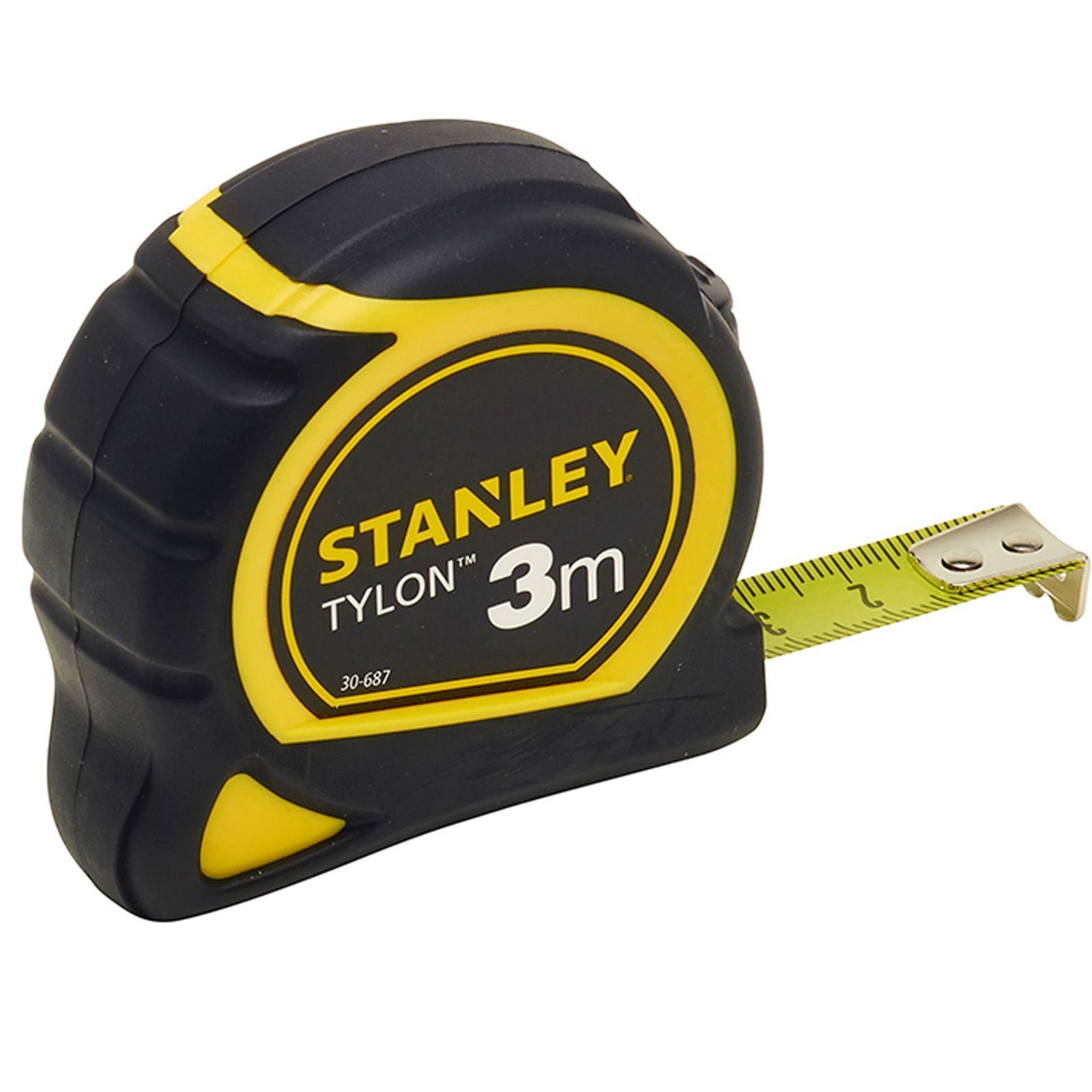 Stanley Bandmaß Tylon 3m mit Gürtelclip - 0-30-687