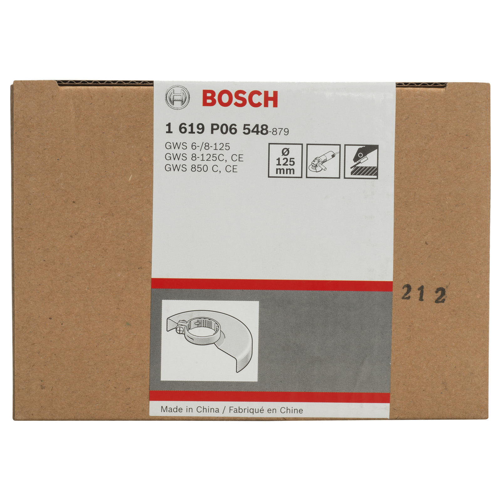 Bosch Schutzhaube zum Schleifen, 125 mm - 1619P06548