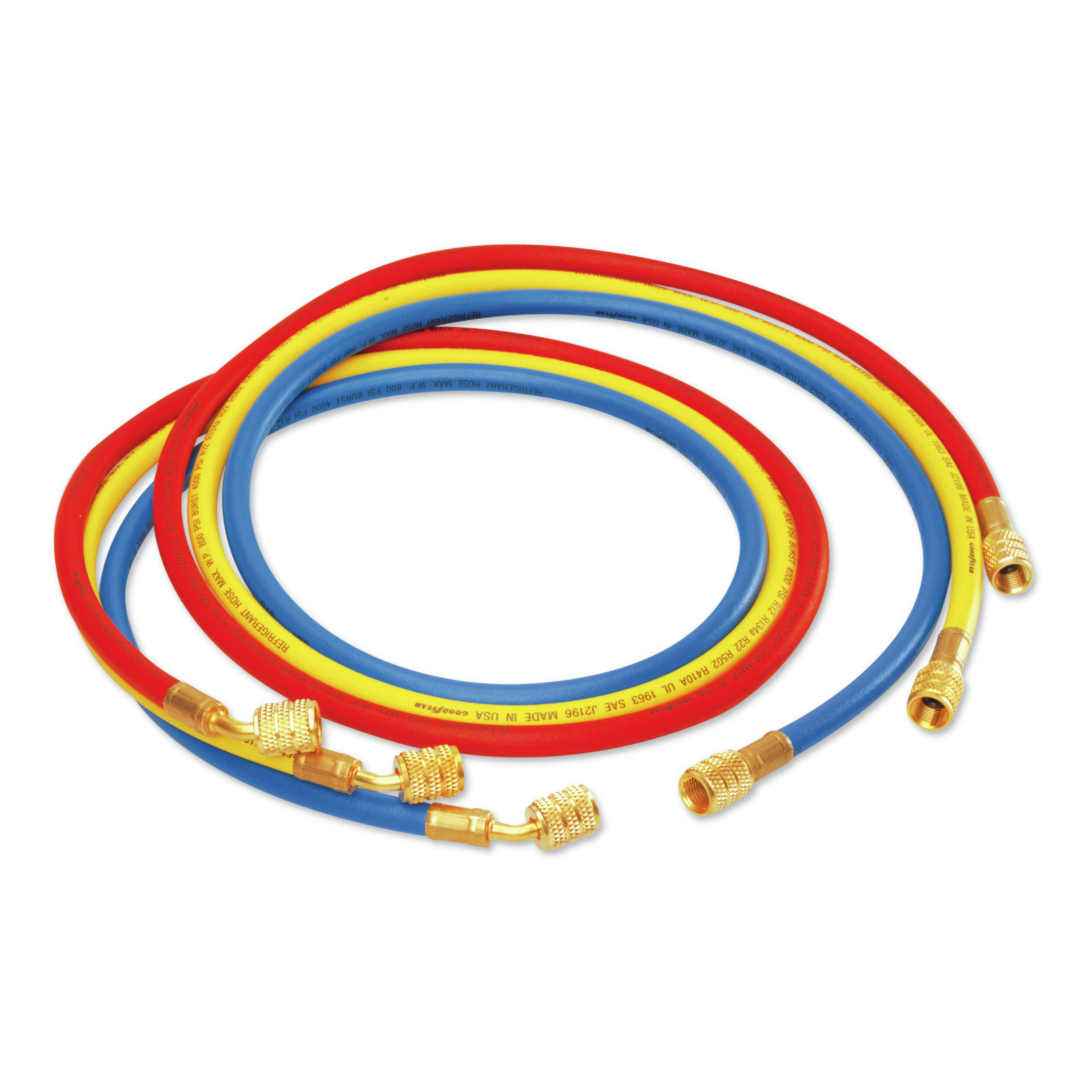 ROTHENBERGER Druckschlauch Standard, 1/4" SAE, 1,5m, R22, R134A, R407C, R404A - 1500000025