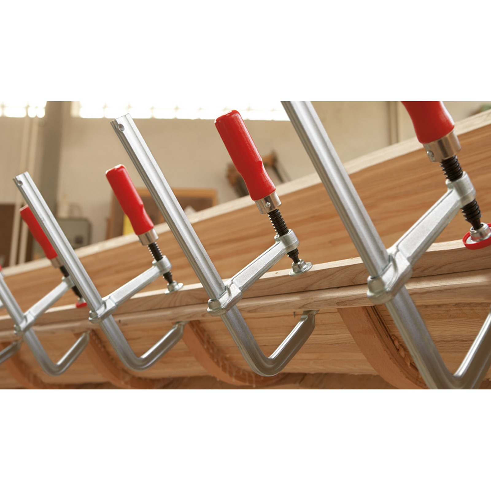 Bessey Ganzstahl-Schraubzwinge classiX GS Holzgriff - GS12