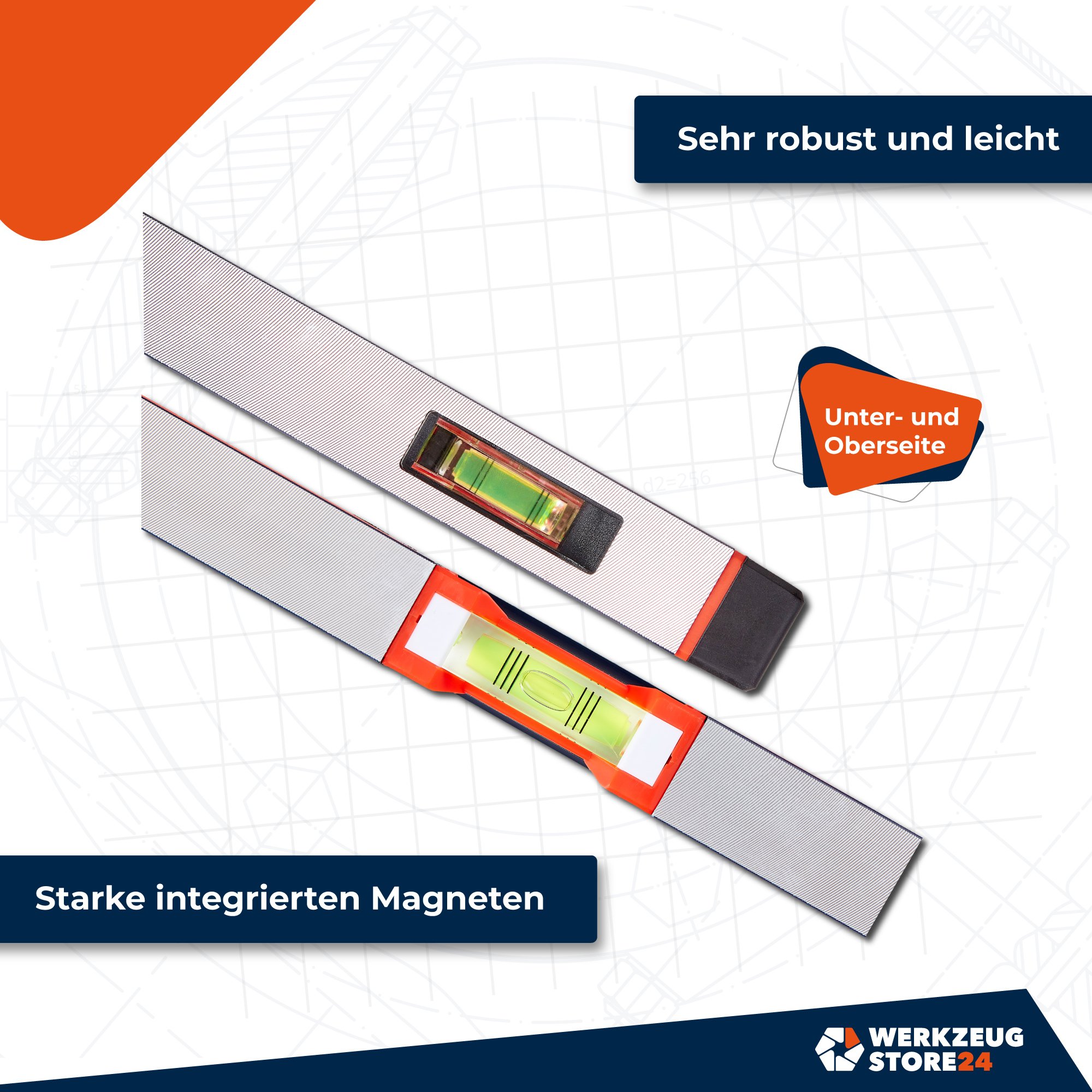 WS24 Premium Wasserwaage Type WWP 120 - WS24-100126