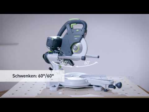 Festool Kapp-Zugsäge KS 60 E-UG-Set/XL KAPEX - 574789