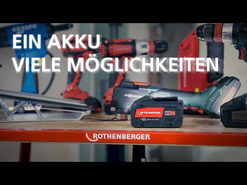 ROTHENBERGER ROMAX 4000 Set, M15-22-28mm, 4Ah, EU - 1000001927